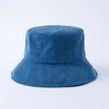 New Design Customized 3D Embroidery Logo Solid Color Double Sided Hip Hop Men'S Women'S Bucket Hat Wide Brim