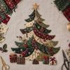 Decorative Fabric Scrap Set Christmas DIY Patchwork Kit, Halloween Witch Hat Sewing Xmas Enthusiasts Animal Craft Kit for Beginners, Handmade Holiday
