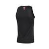 Li Ning CBA Series Logo Pattern Casual Loose Breathable Sleeveless Vest Unisex tops Black AVSS723-1