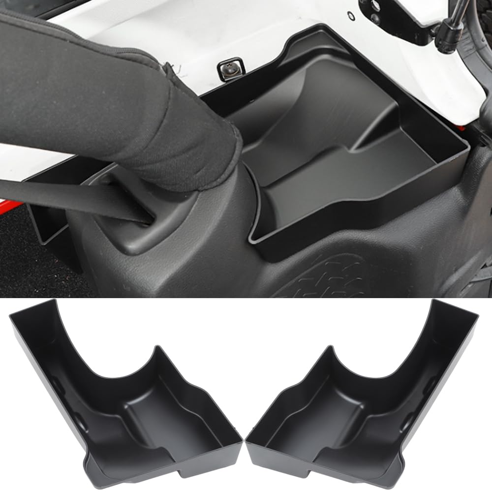 

YOCTM Trunk Side Storage Boxes for Jeep Wrangler JK 2012 2013 2014 2015 2016 Customizable Tail Side Storage Convenient Black of (2011 2017), Box,