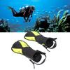 1 Pair Swimming Fins PP and   Comfortable To Wear Lightweight Anti Slip Diving Fins for Men Women