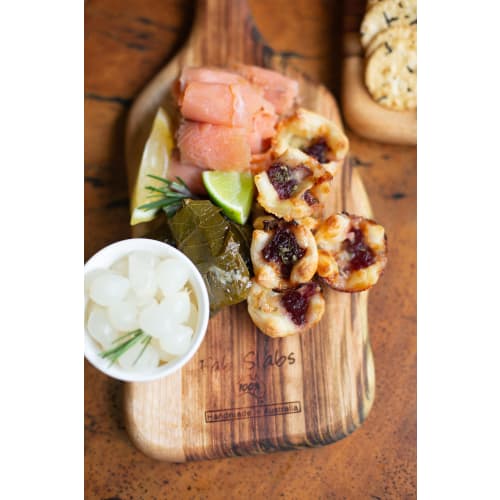 Fabslabs FAB SLABS Cutting Board Paddle, Natural Camphor Wood (Small)