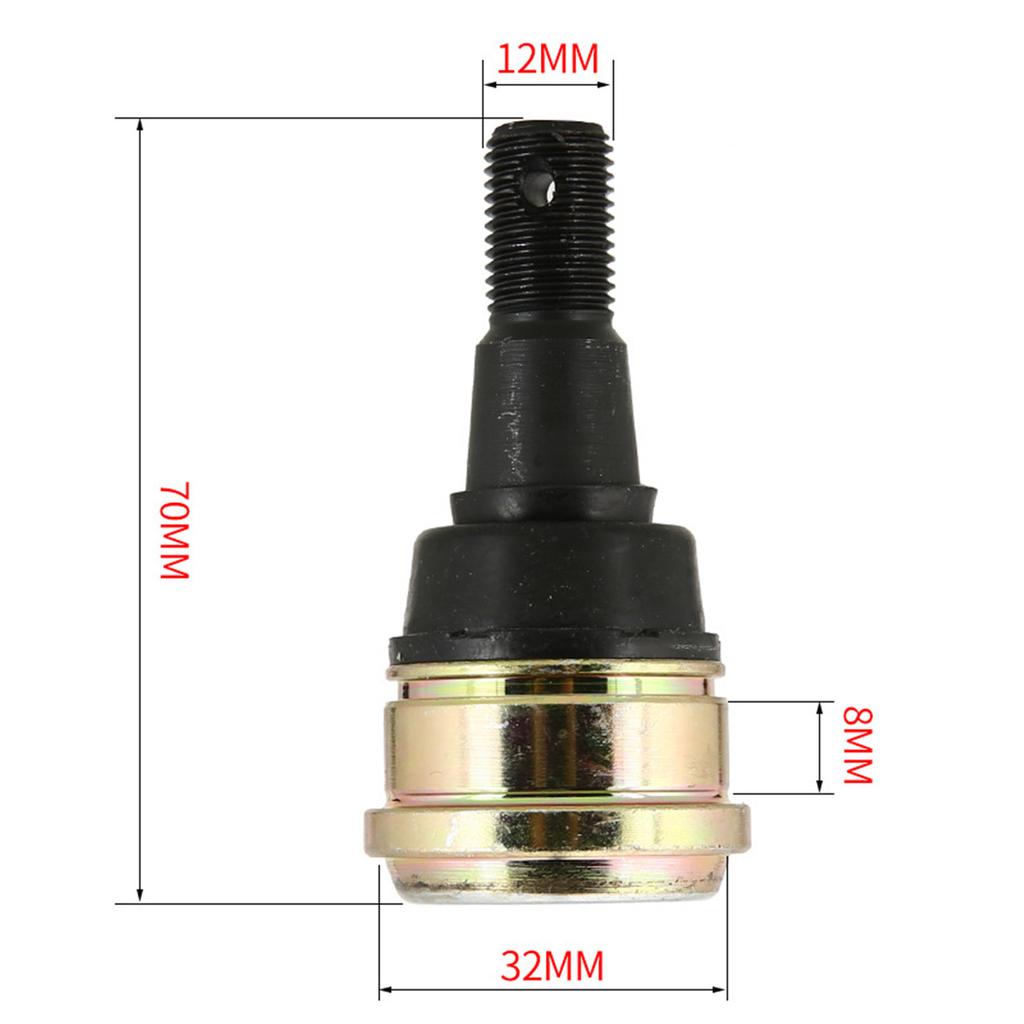 4PCS Upper Lower Ball Joints Set Replacement for Polaris Predator 500 2003-2007 HI3233BJ132JB