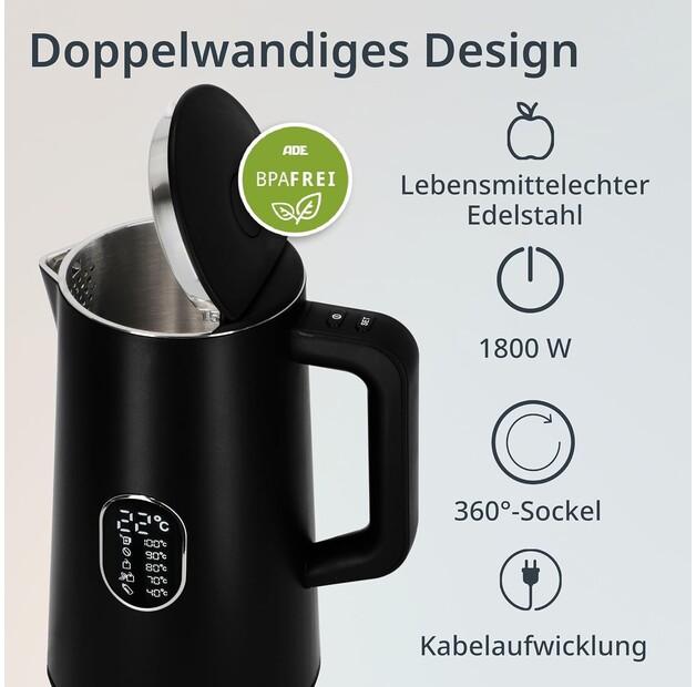 Чайник ADE KG 2100-2 schwarz