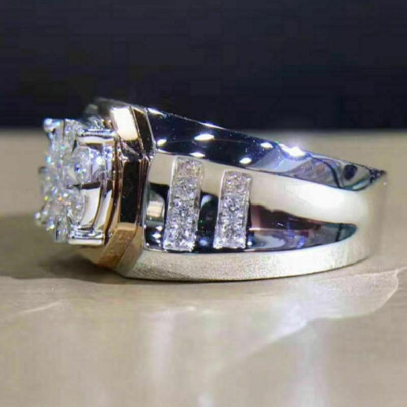 Shining color matching ring, suitable for Christmas and Valentine's Day, eye-catching, holiday sweet gift
