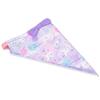 [COLORFUL CANDY STYLE] Water-Repellent Back Cloth Children's Apron with Triangle Sling (100-120cm Unicorn Pattern Girls) No IronQuick
