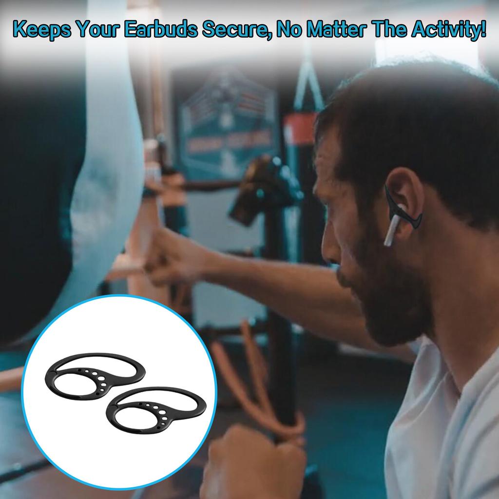 Comfortable Earhooks Compatible All Earbuds Hook-shaped Sports Earphone Holder