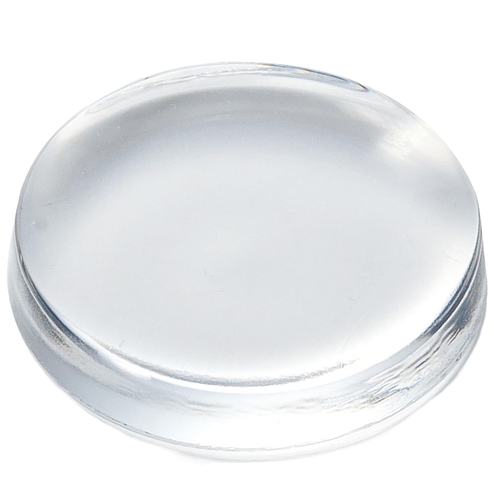 

Otsuka Glass Edo Glass Paperweight, Glass Weight, Approx. 8cm, Round, Simple, Plain, Transparent, Made in Japan, WA-80