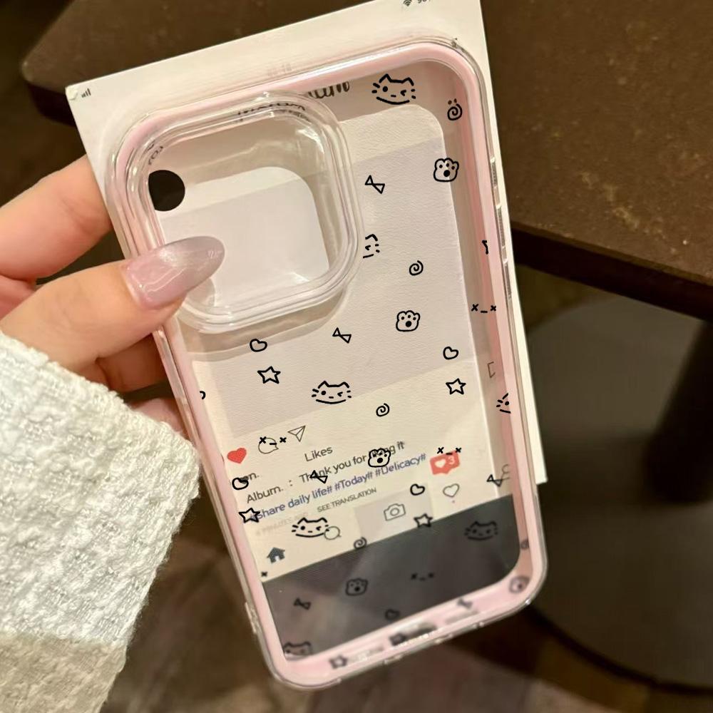 Painted Phone Case for iPhone 17 11 12 13 14 15 16 iPhone 17 12 13 14 15 16 Pro 17 12 13 14 15 16 Pro Max  High Quality Painted Animal Cute Phone Case