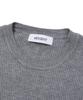 Mucent Arimo Round Neck Crop Ribbed Knit (3 Colors)