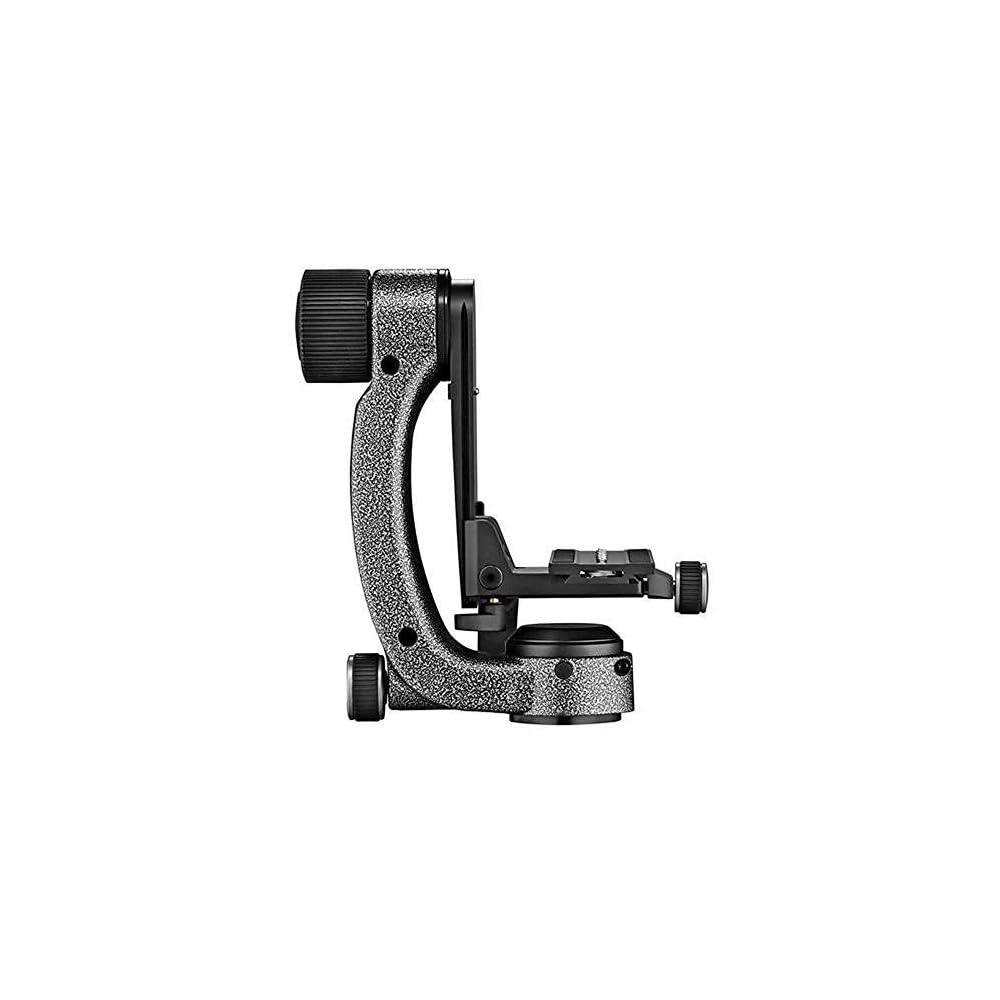 Gitzo Fluid Gimbal Head with Sliding Plate, Arca-Swiss Compatible, Whip & Pan Mechanism, Telephoto Lens Compatible, 8kg Load Capacity, GHFG1