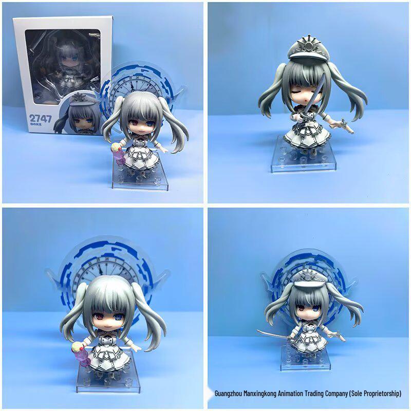 Q Version Movable Doll: White Queen Kurumi, Date A Live Side Story Model
