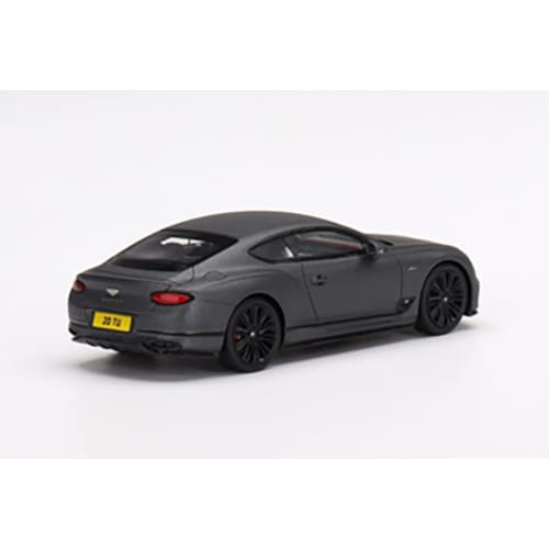 TrueScale Miniatures TSM MODEL 1/43 Bentley Continental GT Speed ??2022 Anthracite Satin Finished Model TSM430621