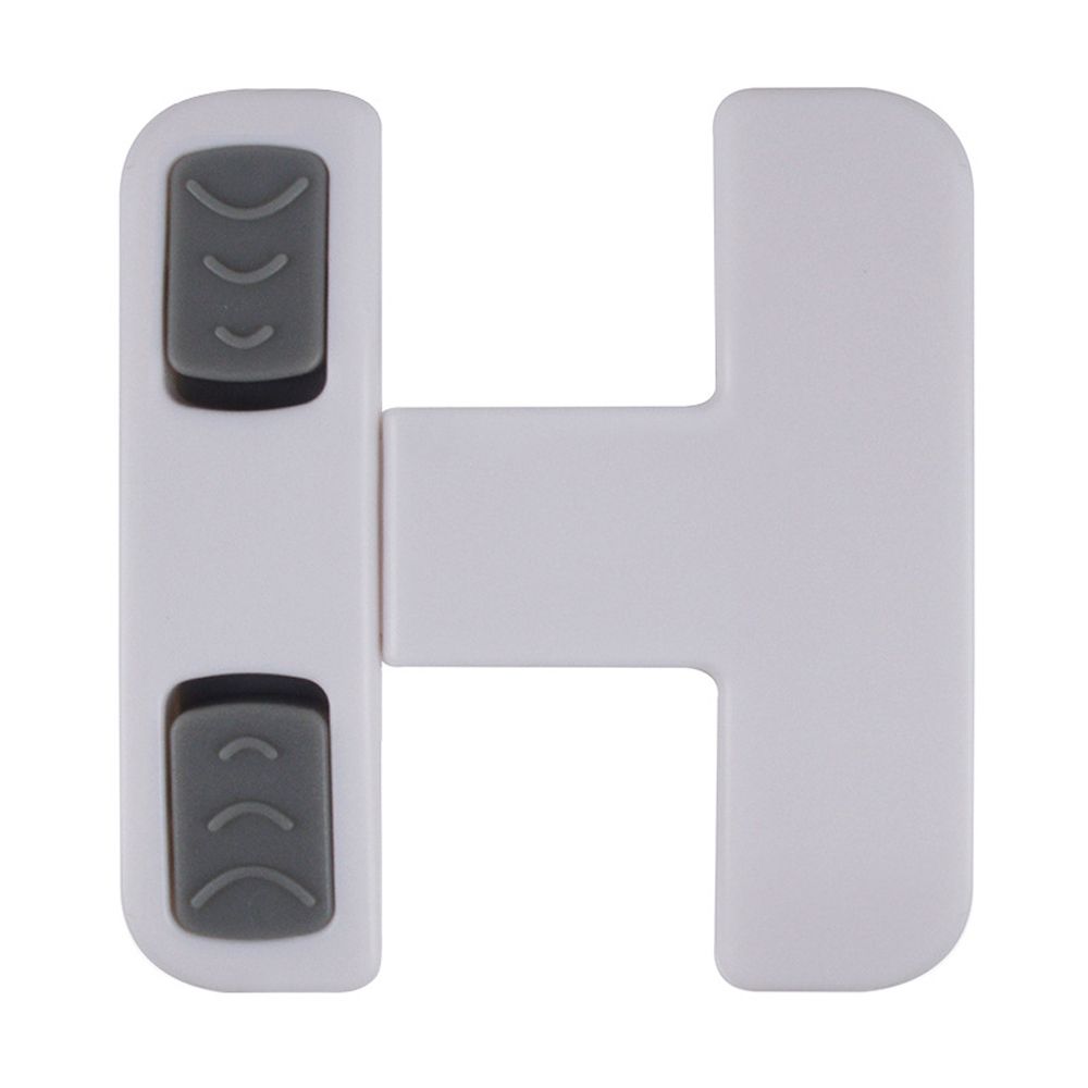 Double Buckle Child Protection Equipment Cabinet Locks Refrigerator Door Locks Baby Safety Locks