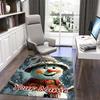 1PC Custom Name Snowman Winter Magic Theme Floor Mat Ideal for Living Room, Game Rooms, Office, Bedroom, Office Floor Mat , Floor Mats for Home