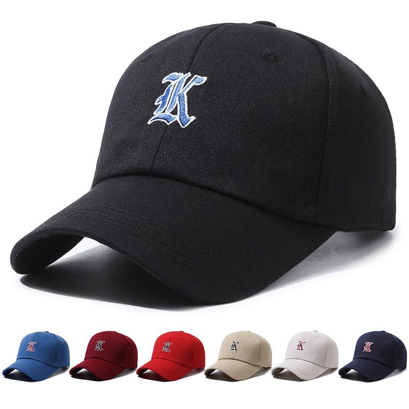 Embroidery Baseball Alphabet Cap Trendy Casual Hat Adjustable Sun Protection