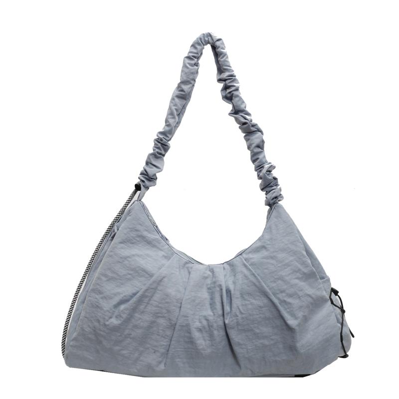 Nyl Solid Color Zipper Large Capacity Simple Hobos Shoulder Bags 2026 High Quality Daily Commute Casual Ccise Crossbody Bags