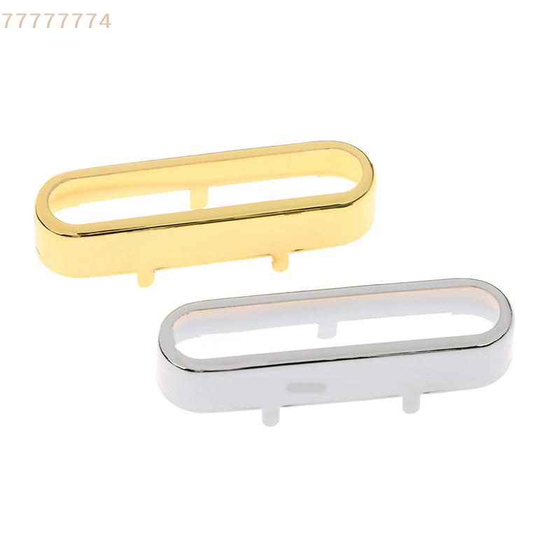 1Pcs ST Pickup Cover Gold/Silver Brass Cover for ST Single Coil Pickup 72x20mm Guitar Shell Top Open Parts Lid