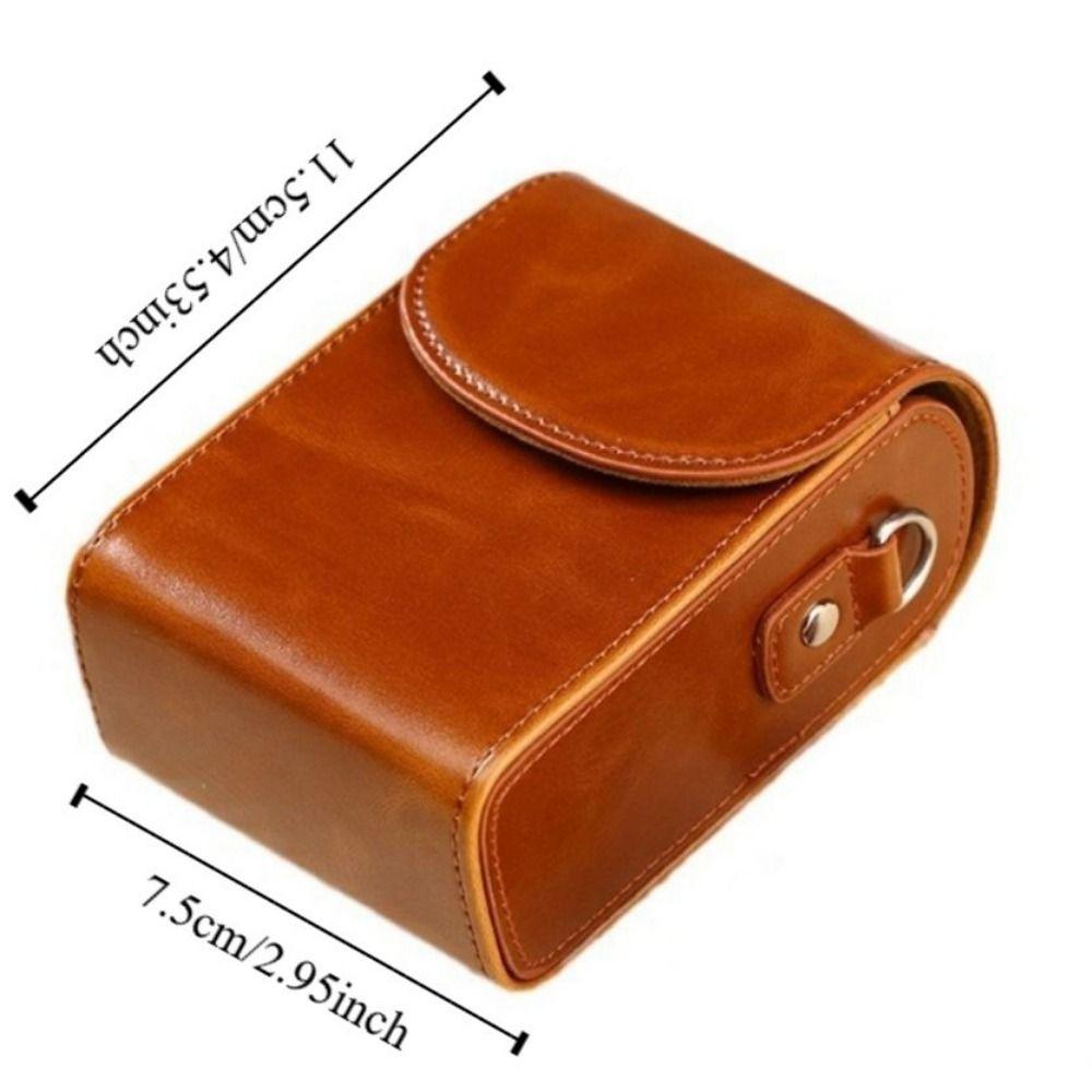 Waterproof Camera Storage Bag PU Leather Camera Case Stylish Camera Bag  for RX100 HX90 HX50 Camera