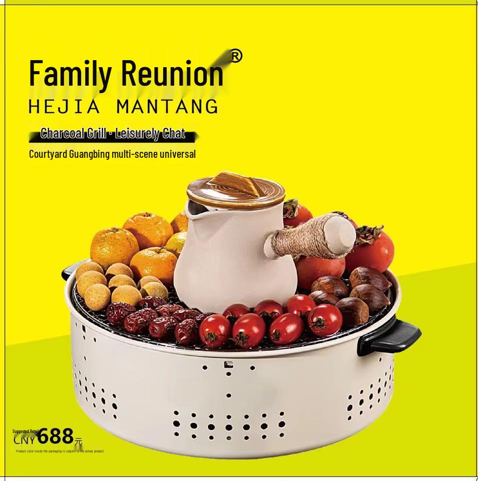 

Портативный складной угольный гриль для кемпинга на открытом воздухе Please order from 1000 pieces