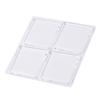 4pcs/set Transparent Anti Vibration Shock Absorbing Pad Mat Washing Machine Applicable To Any Smooth Place, Shockproof
