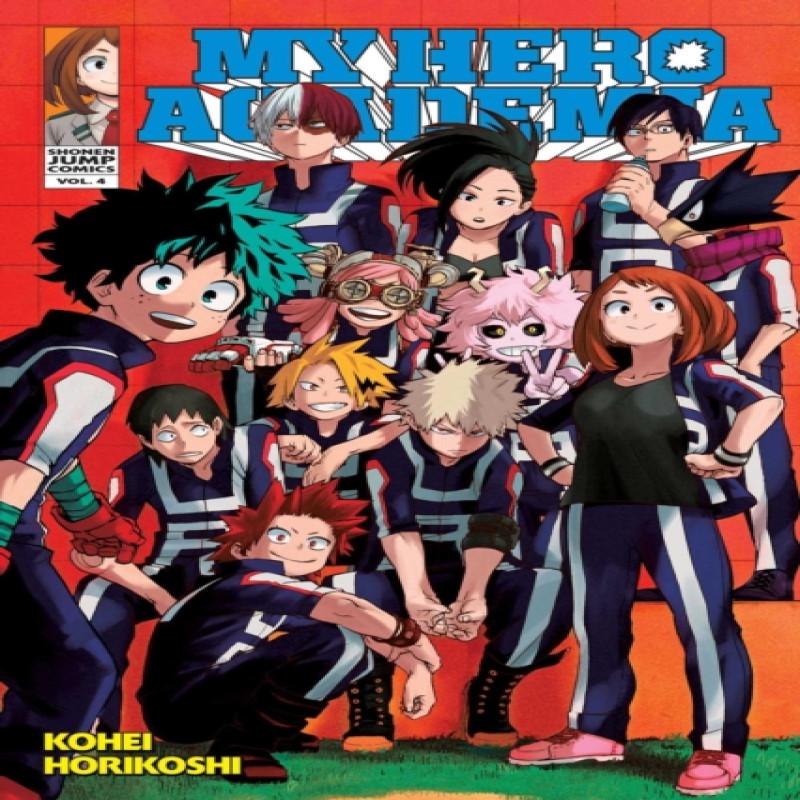 My Hero Academia Vol. 4 by Kohei Horikoshi Paperback Book 9781421585116