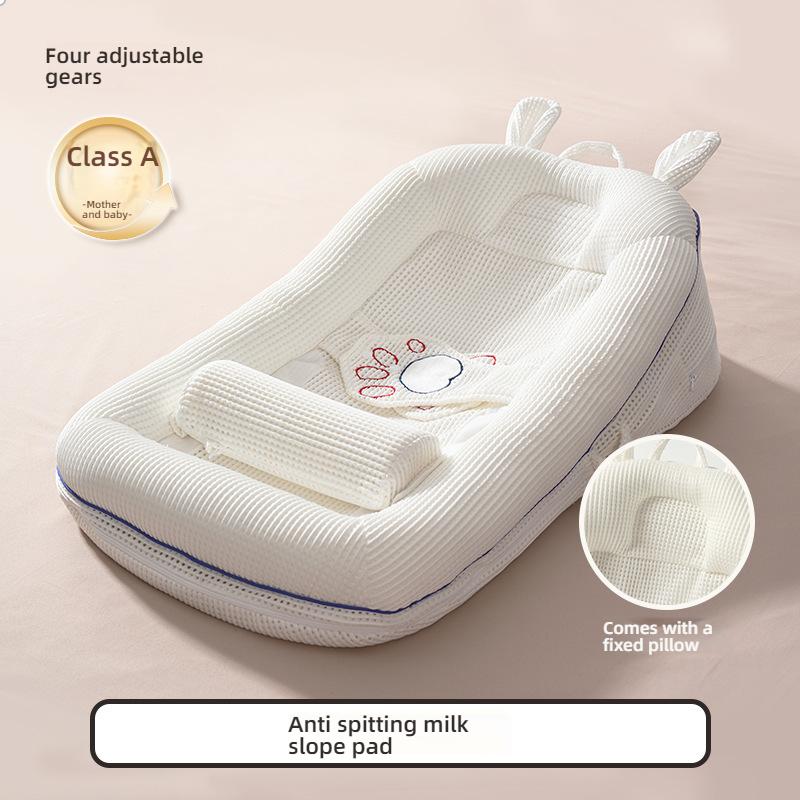 

Противорвотные накладки для кормления, наклонный коврик, непромокаемая защита от срыгивания для новорожденных, молокоотсос, средняя кровать Adorable rabbit【Four-sp