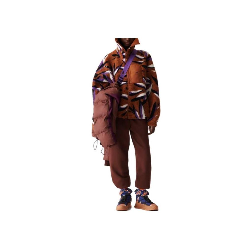 Adidas Neo Solid Color Loose Fit Knit Joggers Women Bottoms Chocolate IJ0575