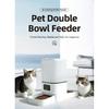 6L Double Bowl Tuya Smart WIFi Pet Feeder Automatic Cat Dog Slow Food Machine With Timed Quantitative Food Dispenser Bow