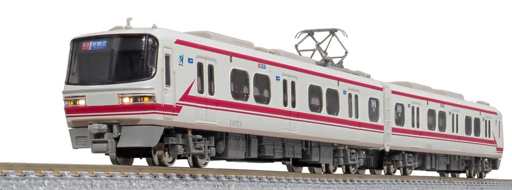 Greenmax N Gauge Meitetsu 1850 Series Set 31781 Model Train (1853 Formation) 2-Car Add-on (Non-Powered)