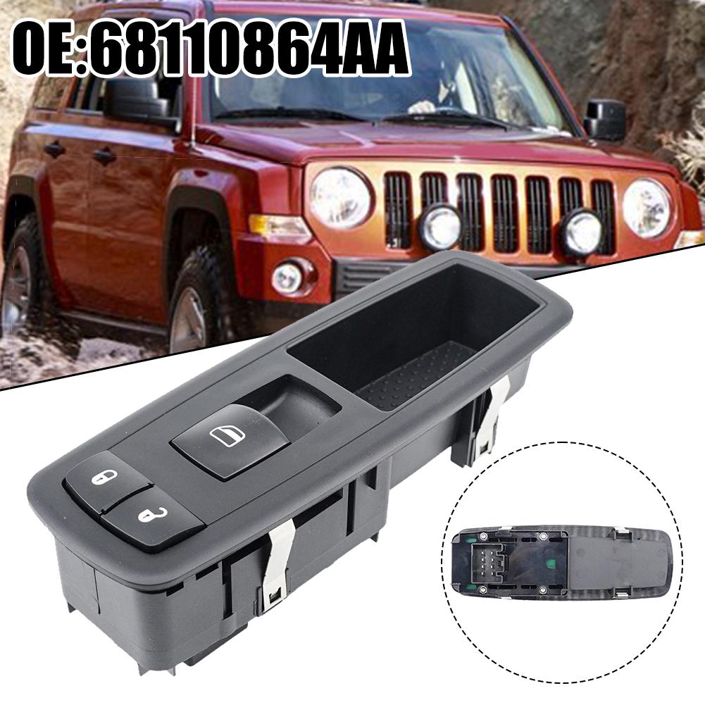 1pcs 8 Pins Passenger Side For Window Switch For Dodge Grand Caravan 2013 68110864AA Parts Accessories Black
