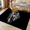 1pc Vintage Clothing Home Office, Durable Polyester Floor Mat with Easy, Office Decor, Urban Style, Nonslip Backing