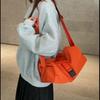 Lightweight Sports Gym Bag Buckle Design Fitness Training Bag Multifunctional Shoulder Bag  Women