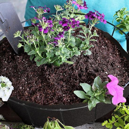 Flowerpot Liner Non-woven Fabric Black Liner Sheets Roll Garden Flowerpot Basket Tear-resistant Plant Pot