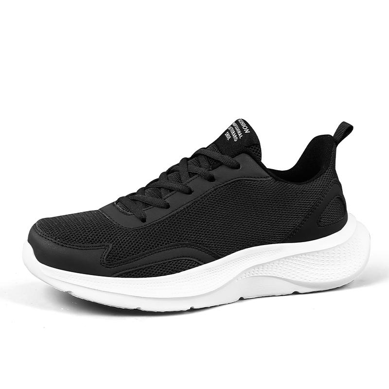 Mesh Men Shoes Lace-up Casual Shoes Men Sneakers Breathable Lightweight Footwear Summer Sport Trainers Zapatillas Hombre