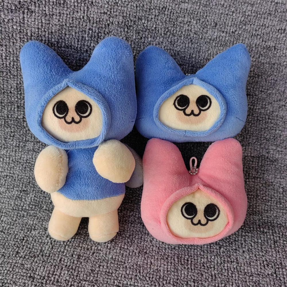 Monster Hunter Wilds Felyne Cute Plush Pendant Cosplay Soft Stuffed Doll Cartoon Backpack Decoration Xmas Birthday Kid Gift