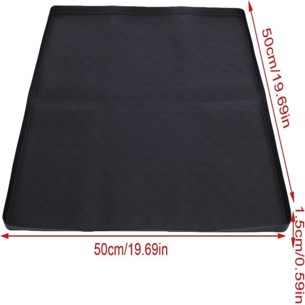 Non-Slip Refrigerator Drip Pan Waterproof Floor Protection Tray Under Mini Fridge