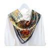 Suhang Silk Scarf 110 Silk Double Crepe Large Square Scarf Sun Protection Breathable Mulberry Silk Shawl Scarf Versatile