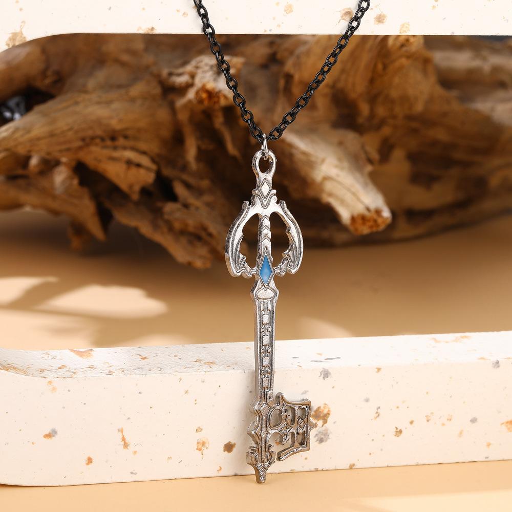Personalized Necklace, Kingdom Hearts Anime Peripherals, Forgotten Blade Necklace Necklace