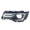 Black and White Trim Headlight Frame for 2014-2018 Grand Cherokee