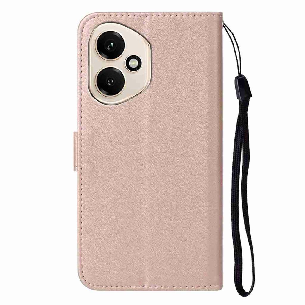 Für Honor 400 5G (Global) Hülle PU Leder Klapphandyhülle Brieftasche Kartenfach Halter