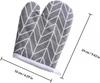 Oven Gloves for Baking Heat-insulating Gloves Non-Slip Heat Resistant Household Kitchen Gloves with Anti-Scald Microwave Gloves