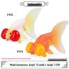 Marine Life Animal Simulation Toy Set: Squid, Crab, Starfish, Tuna