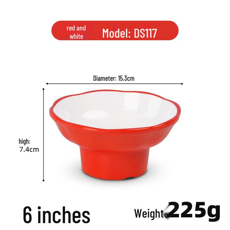 NaiDuo High-Foot Dessert and Snack Plates