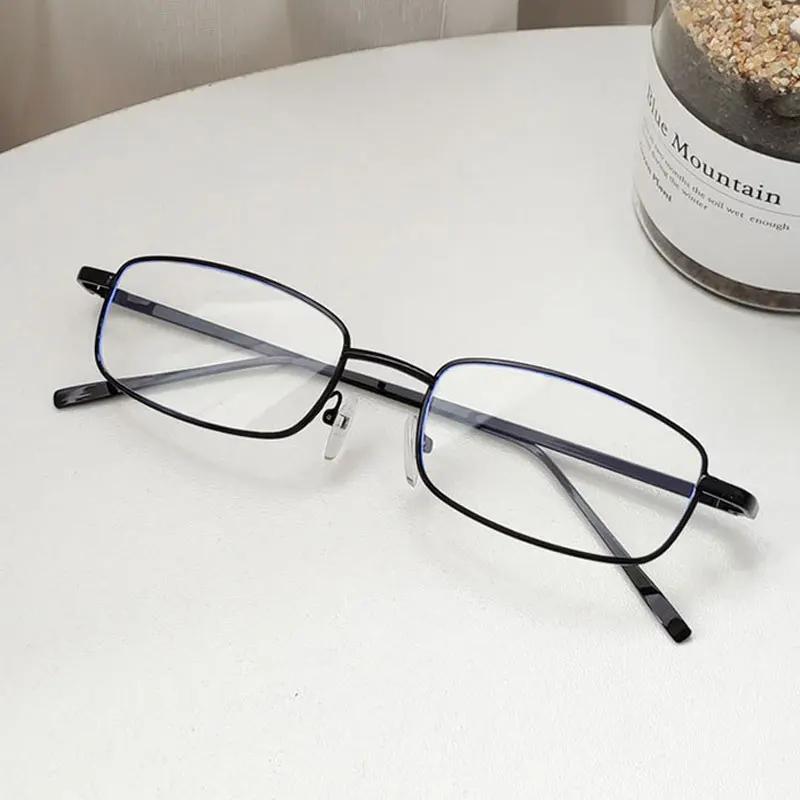 Fashion Small Rectangle Sunglasses Men Women Vintage Square Driving Sun Glasses Luxury Brand Metal Frame Eyewear