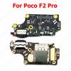 Scheda di Ricarica Per Xiaomi Poco F6 F5 F4 F3 GT F2 Pro Pocophone F1 Porta di Ricarica Connettore USB Piastra Dock PCB Presa Parti del Telefono