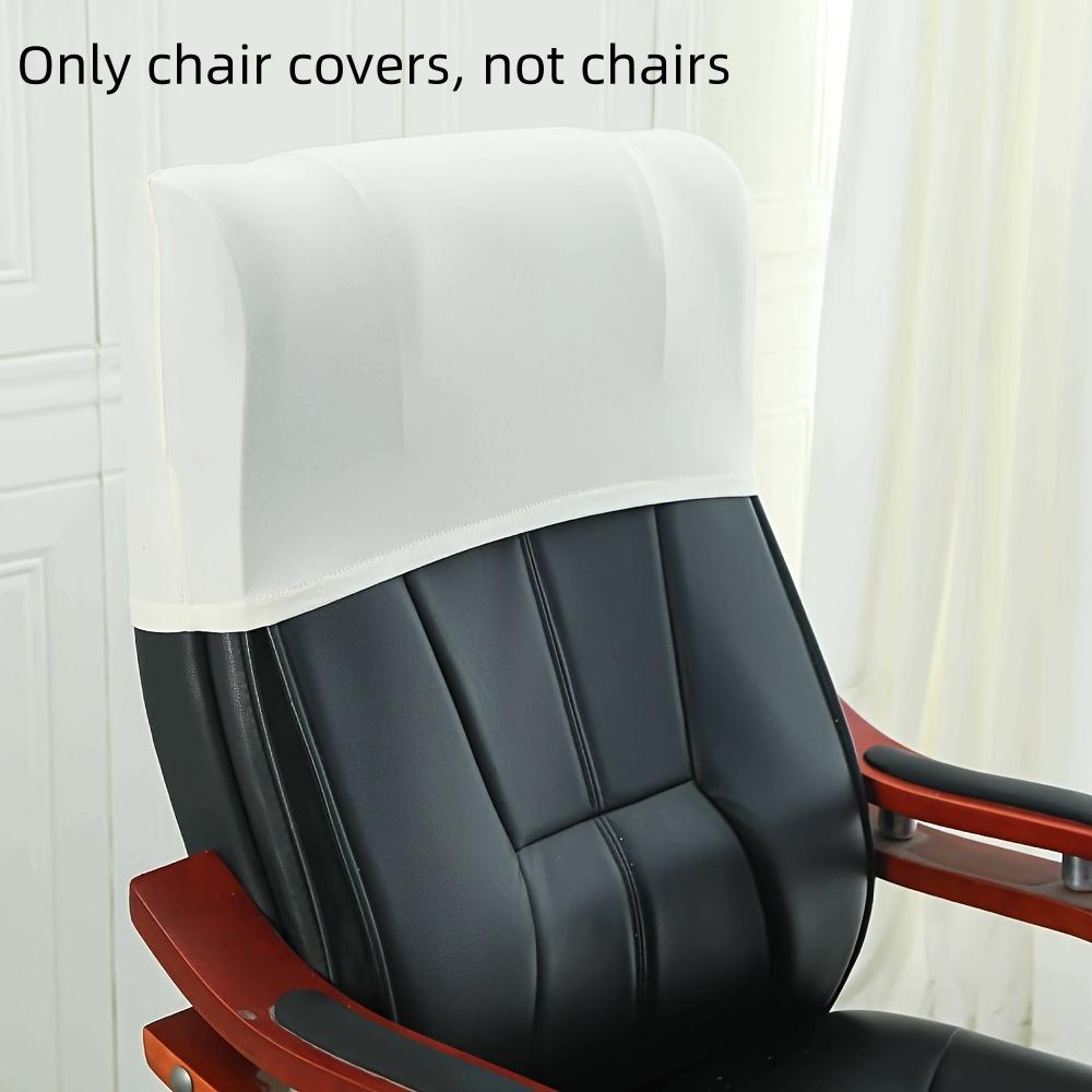 1PC elastic chair back cover dustproof high elasticity office chair cover comfortable home office chair back protective cover