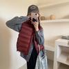 cotton clothes, vest women's short autumn and winter new leave-in vest, stand-up collar fashion coat