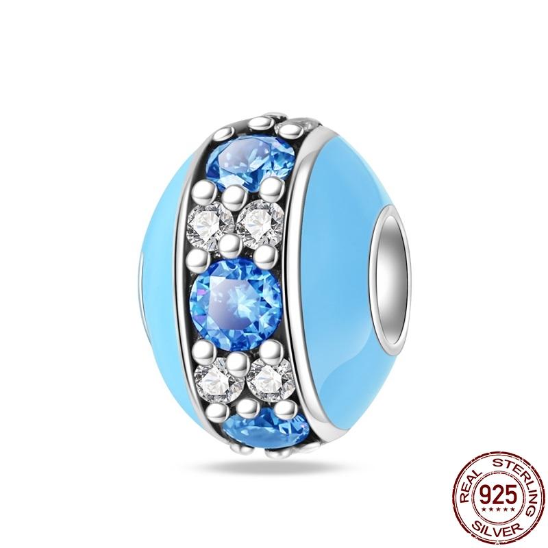 Copper Creative Small Animal Moon Cat Pendant Fit Pan Bracelet Diy Charm For Women Jewelry Fashion Gift