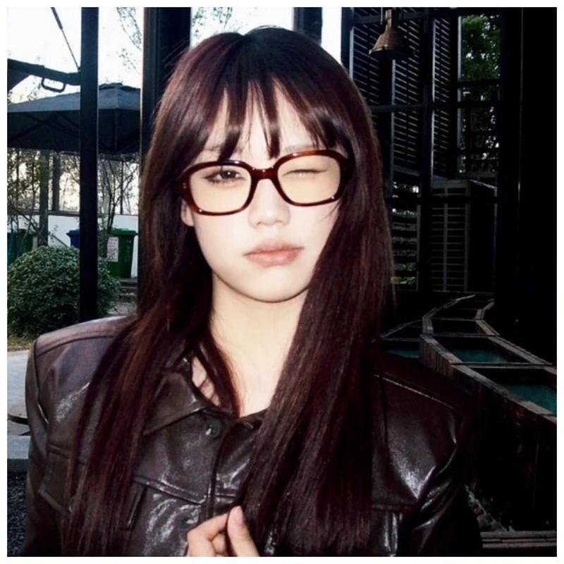 New Black Square Computer Glasses Frame Women Men Anti Blue Light Rectangle Eyewear Blocking Optical Spectacle Eyeglasses